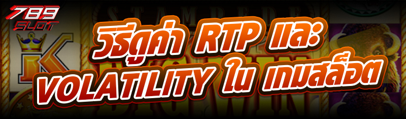 วิธีดูค่า RTP และ Volatility ใน เกมสล็อต